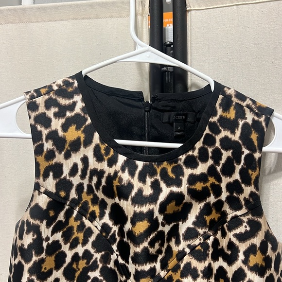 J Crew Size 2 Cheetah Dress - Picture 2 of 6